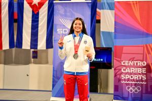 Imagen de la cobertura de: Gabriela Hwang gana plata en esgrima en Santo Domingo 2026