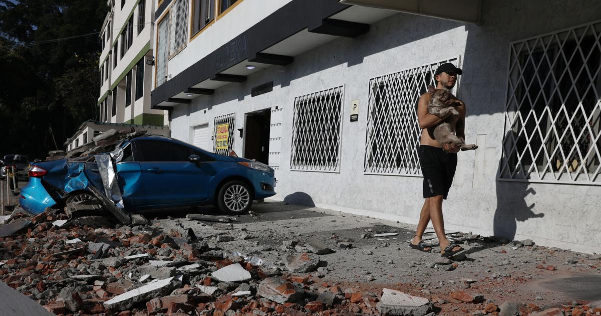 Influencer boricua relata su susto durante terremoto de magnitud 7.4 en Colombia