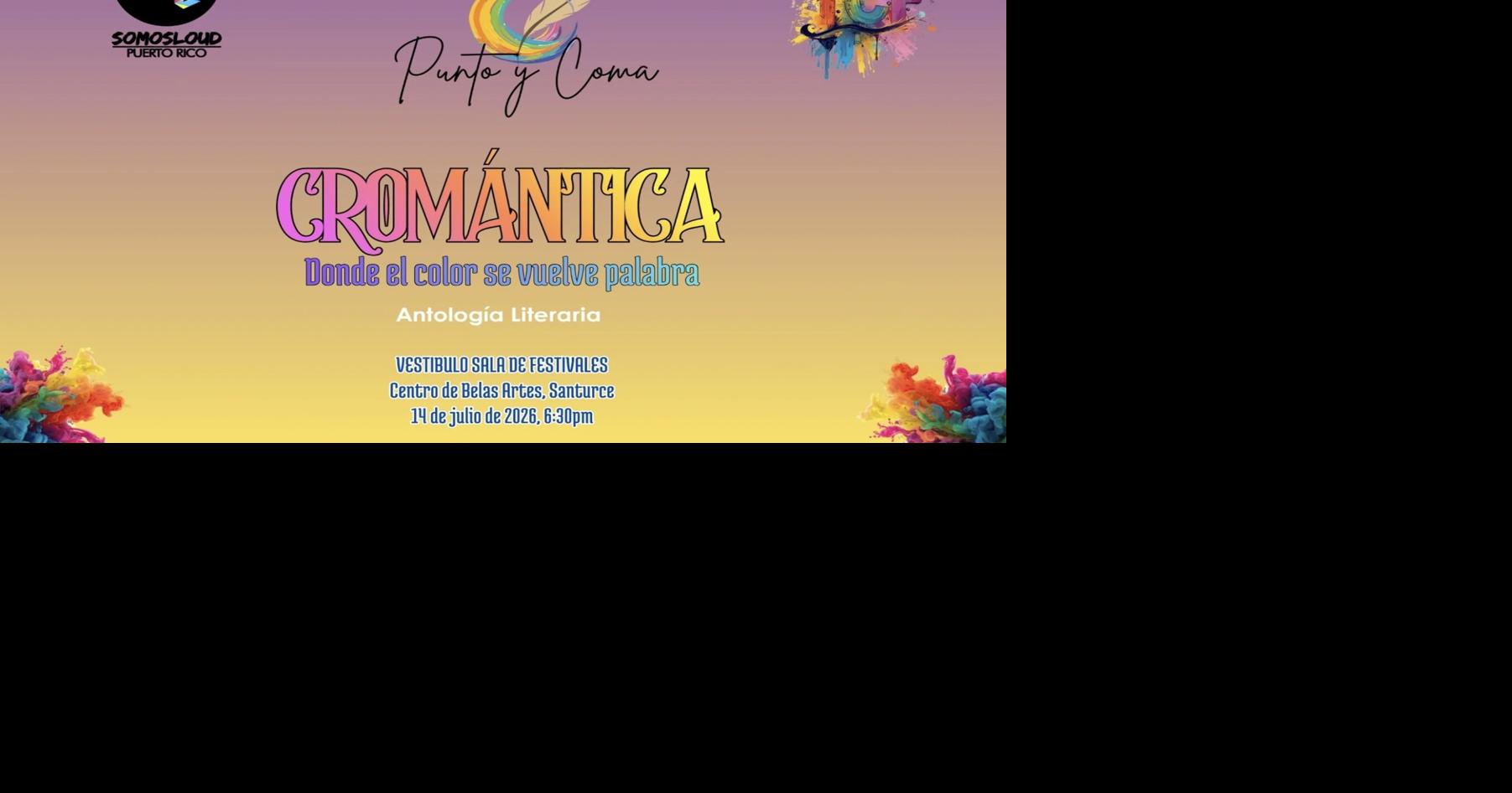 True Colors Fest lanza su primera antología literaria 'Cromántica' en Santurce