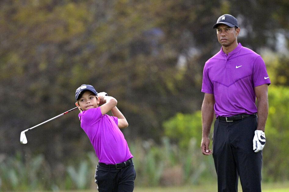 Tiger Woods’ son makes his TV debut |  sports