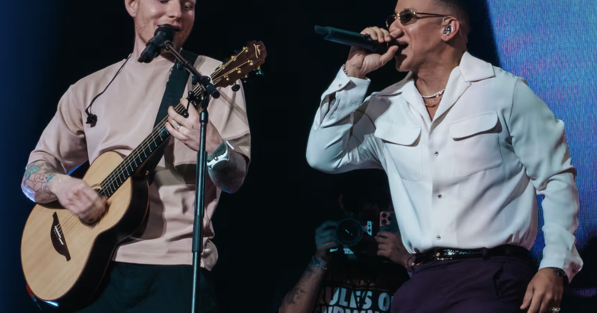 Así fue el inesperado regreso de Daddy Yankee al Choliseo junto a Ed Sheeran