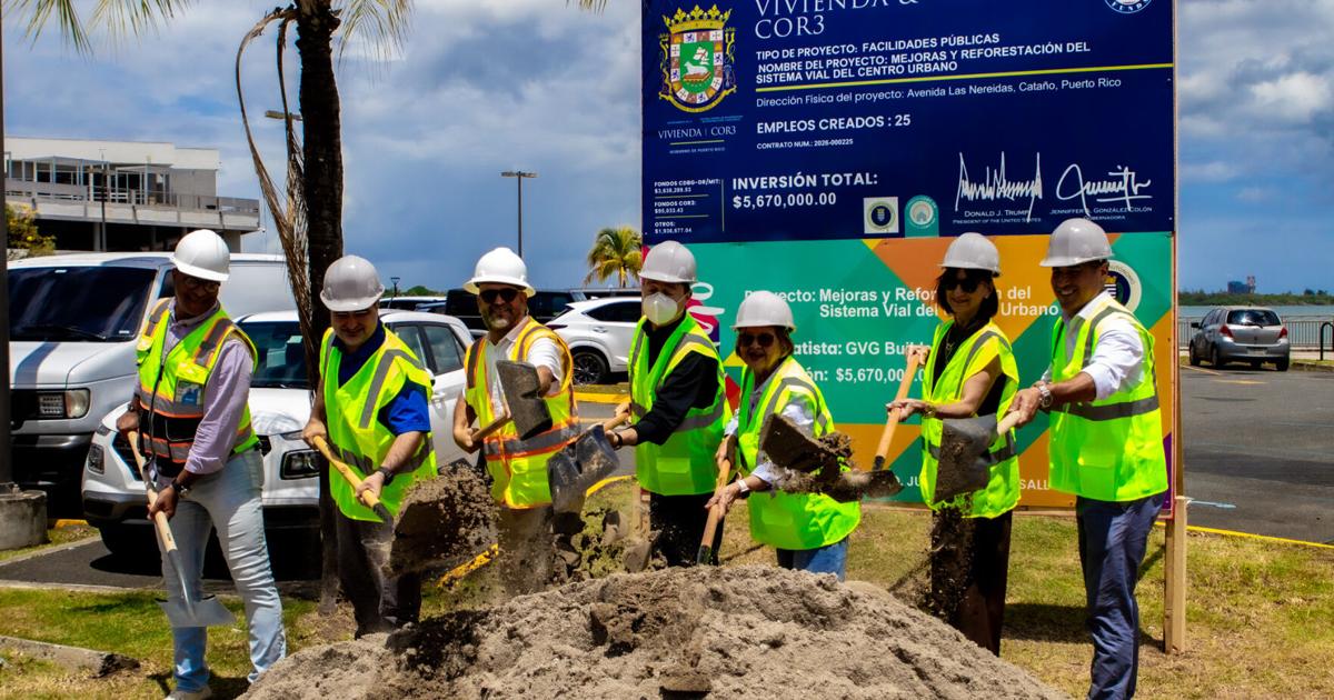 Cataño continúa invirtiendo en desarrollo local con un proyecto millonario en la Avenida Las Nereidas