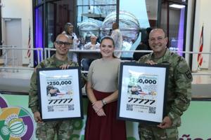 Imagen del artículo de El Vocero: Guardia Nacional protagoniza nuevo billete conmemorativo de la Lotería de Puerto Rico