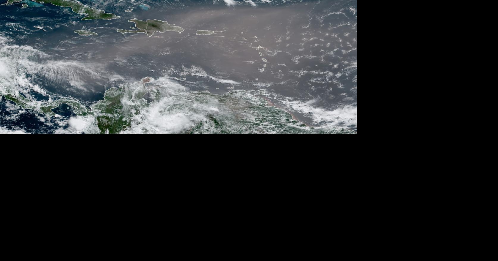 Polvo del Sahara cubre Puerto Rico: calor extremo, bruma y corrientes peligrosas