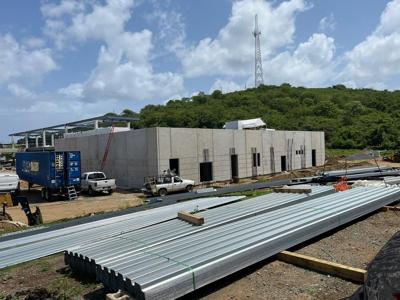 FOTOS: Construcción de Centro de Salud en Vieques terminaría en el 2025
