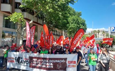 Arranca en Madrid la manifestación del 1 de Mayo por el pleno empleo