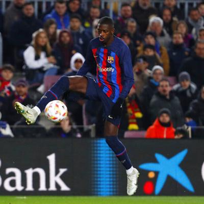Barcelona pierde a Dembélé por lesión de muslo