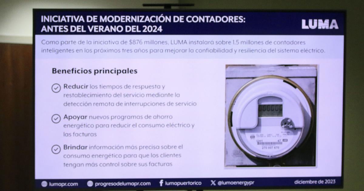 LUMA instala 188,000 contadores inteligentes, pero funciones avanzadas siguen en espera