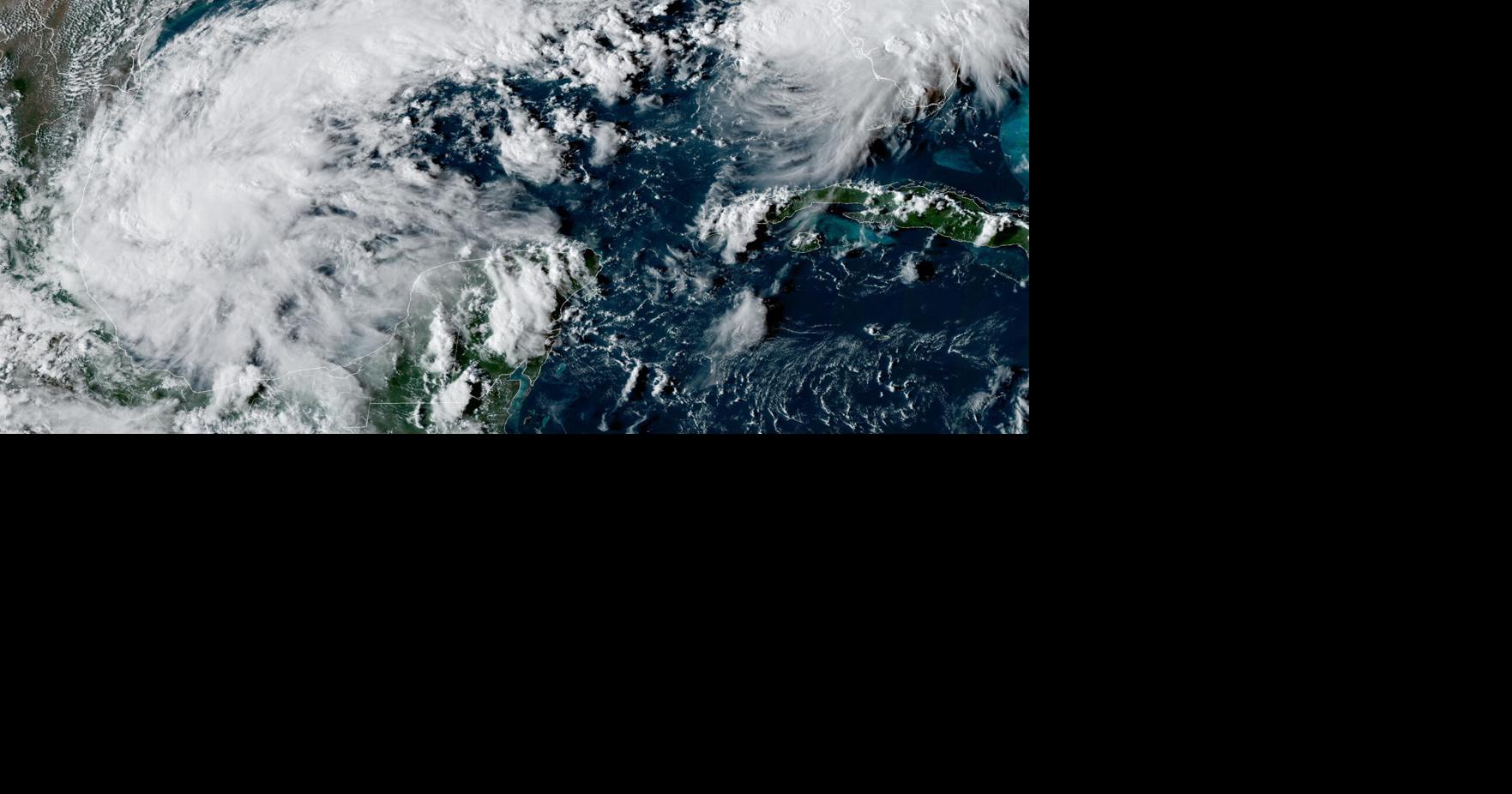 Tormenta tropical Isaías se forma en el Golfo de México y amenaza con convertirse en huracán