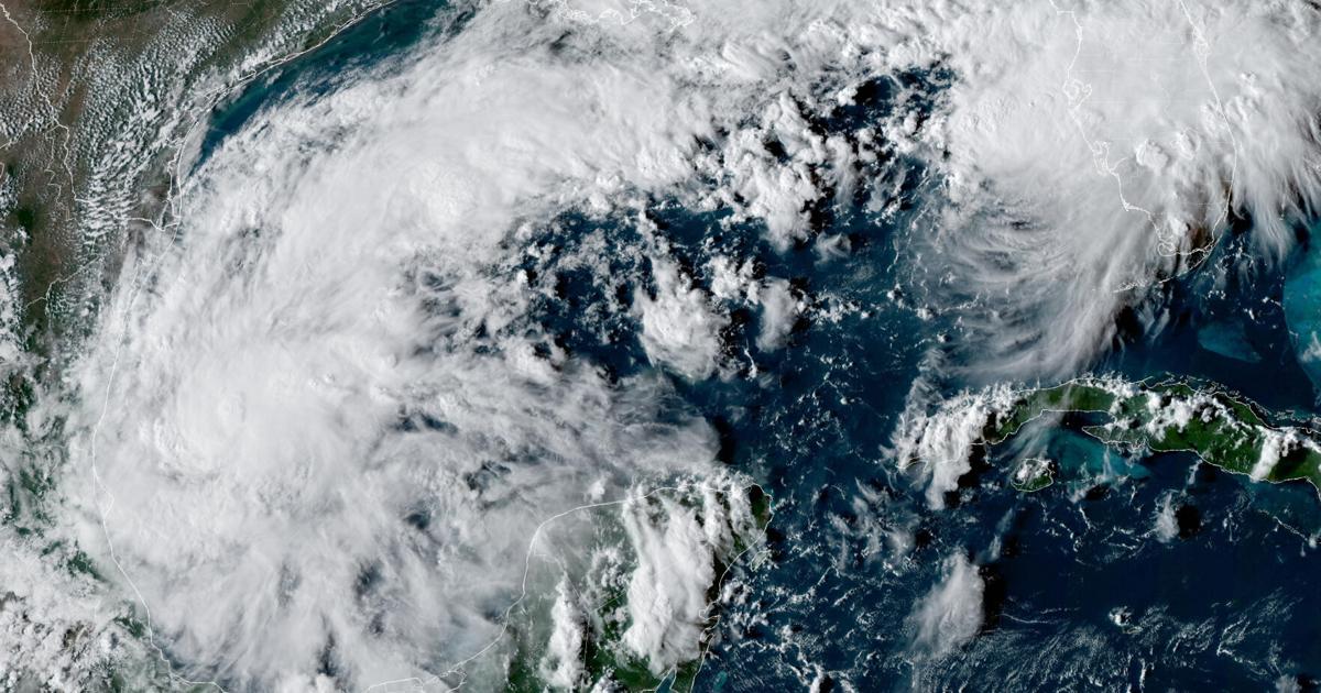Tormenta tropical Isaías se forma en el Golfo de México y amenaza con convertirse en huracán