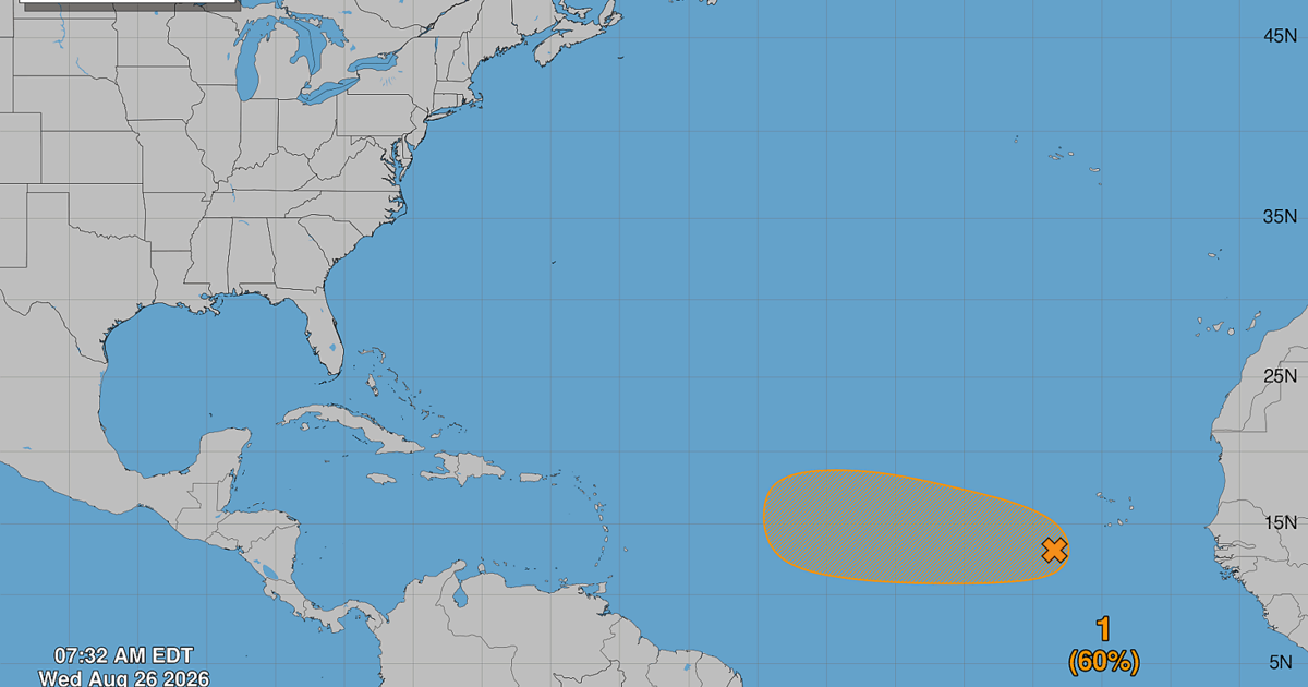 Invest AL96 mantiene 60% de probabilidad ciclónica mientras avanza hacia el Caribe
