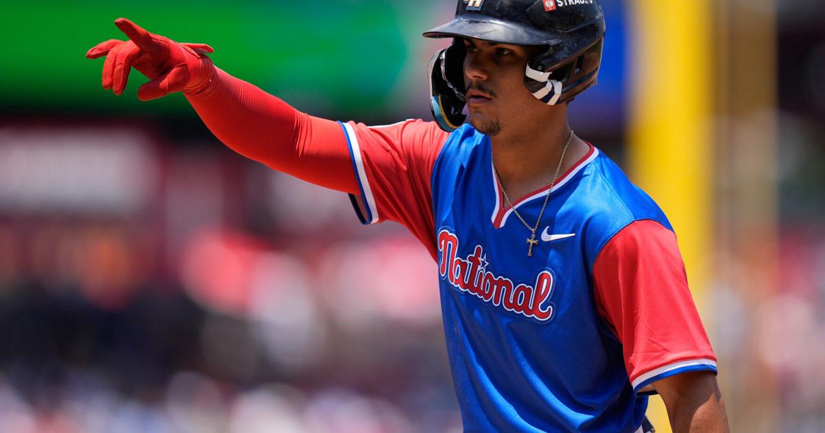 Ethan Salas, el receptor boricua que hizo historia en las Grandes Ligas, en el radar de la FBPR