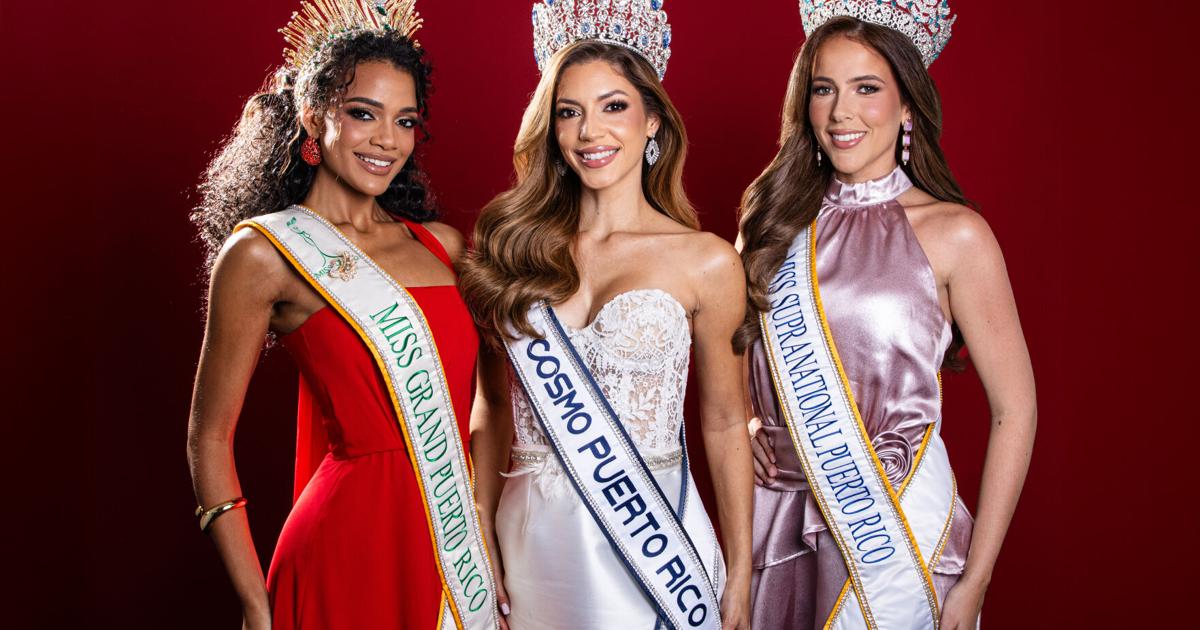 Tres reinas puertorriqueñas competirán en certámenes internacionales en 2026 y 2027