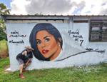 Mural en apoyo a Maripily se va viral en redes sociales
