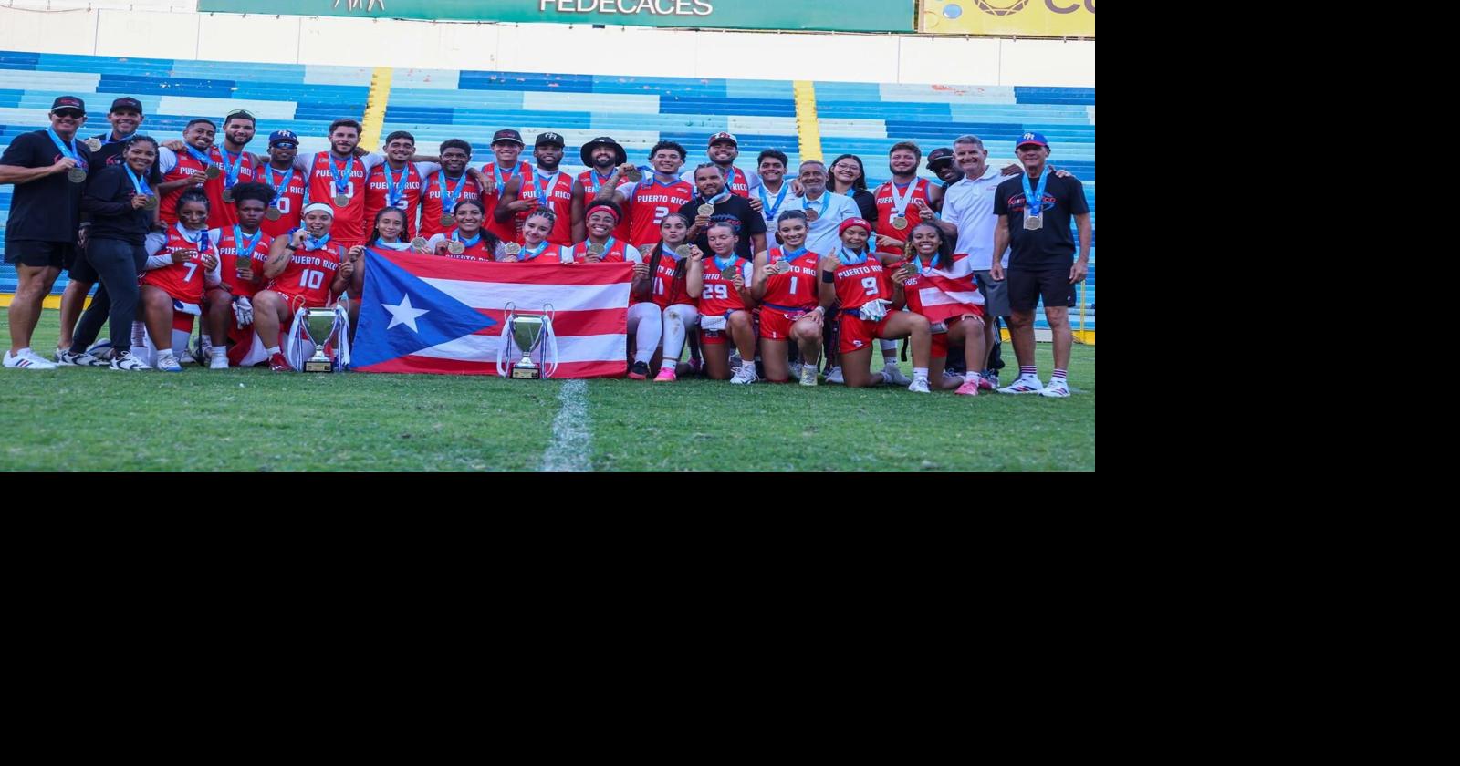 Puerto Rico conquista doble campeonato regional de flag football en San Salvador