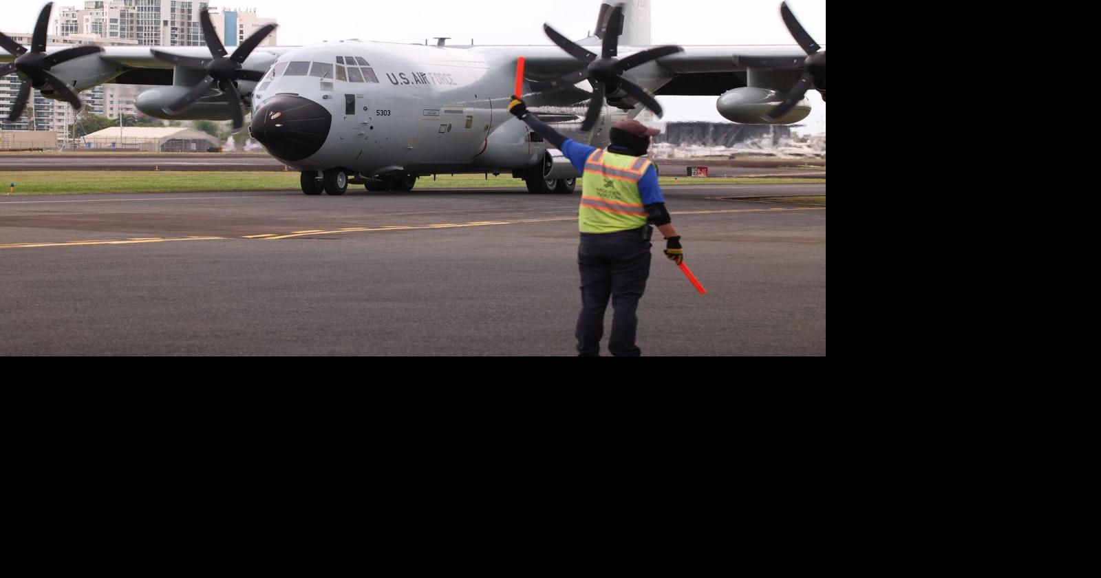 Avión Caza Huracanes regresa a San Juan tras más de una década