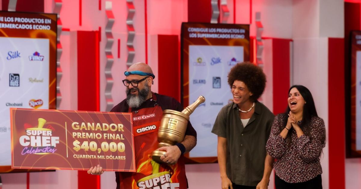 ¿Qué planes tiene Chicho Rodríguez tras ganar Super Chef Celebrities?