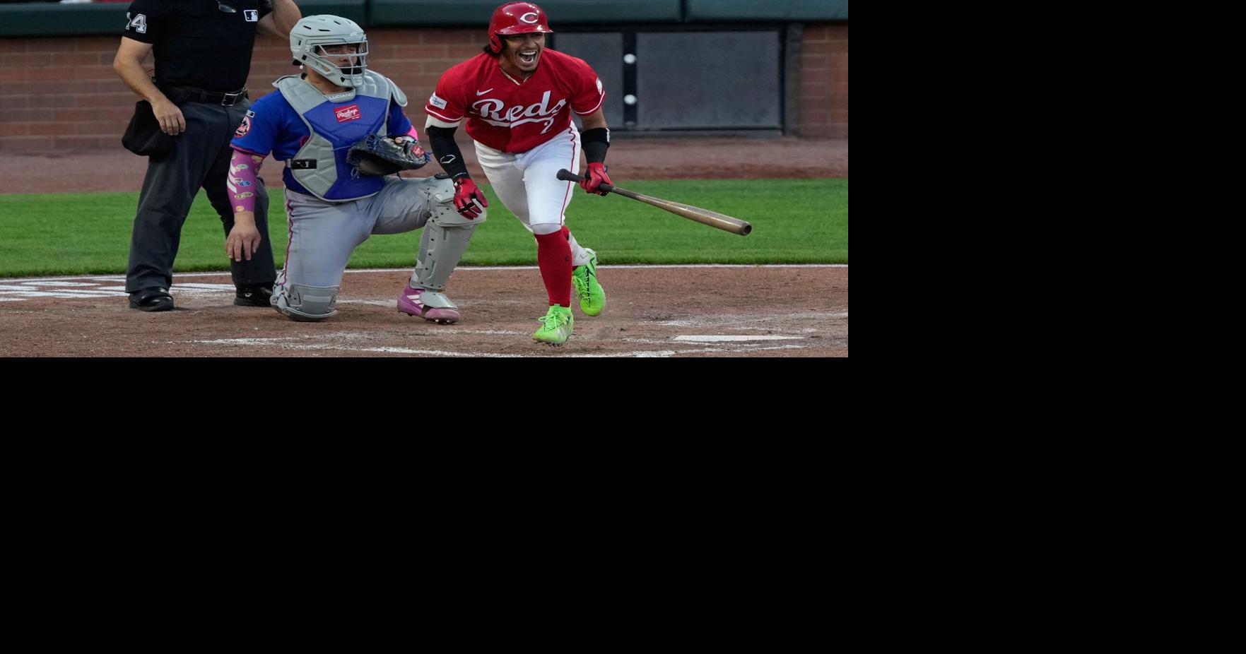 Edwin Arroyo conecta doble en victoria de los Rojos 5-3 sobre los Mets
