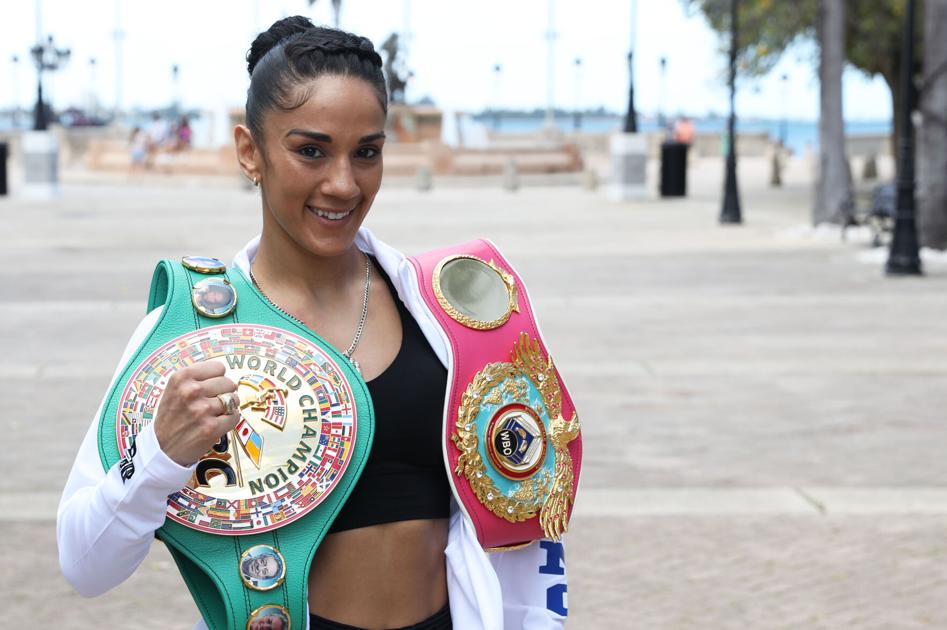 Amanda Serrano becomes triple featherweight champion  sports