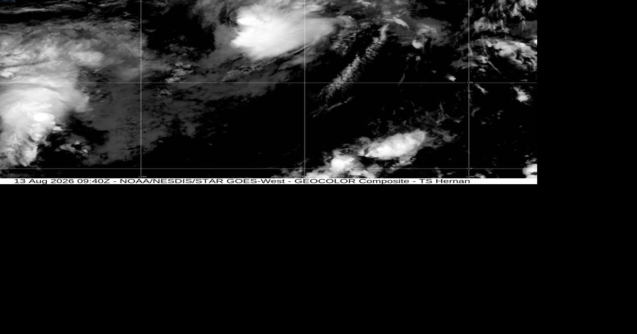Se forma tormenta tropical Hernán en el Pacífico sin amenaza a tierra