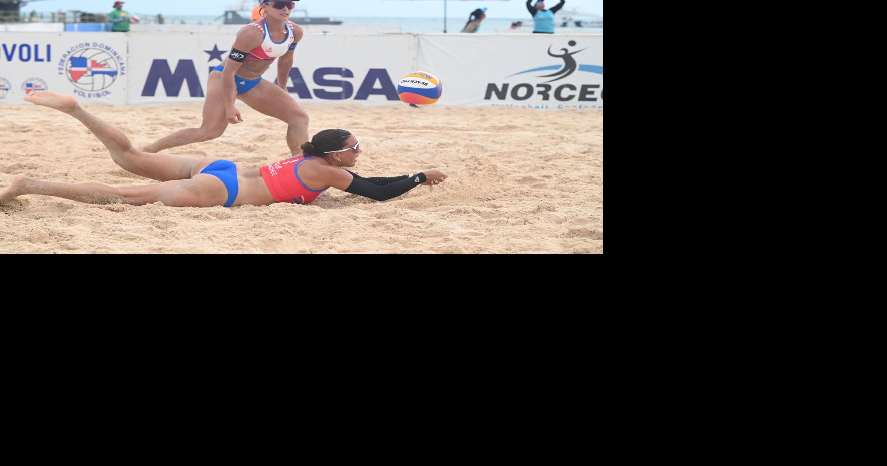 Navas y Sánchez debutan como dupla con plata en el Tour de Playa NORCECA en Punta Cana