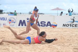 Imagen del artículo de El Vocero: Allanis Navas y Keishlyann Sánchez debutan como dupla con plata en Punta Cana