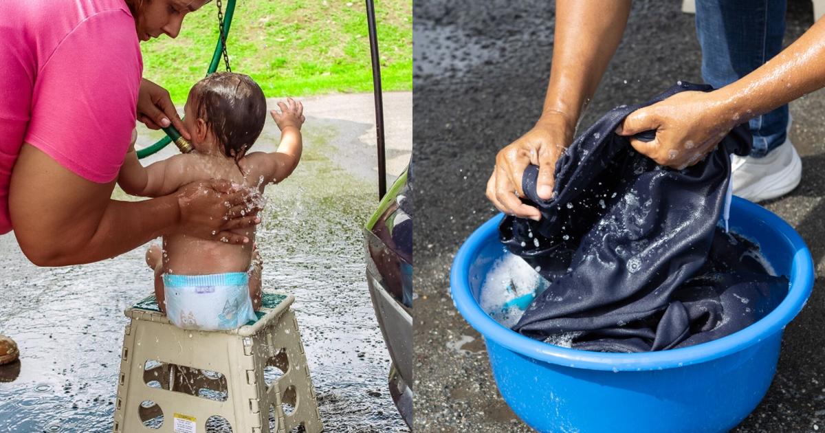 Crisis de agua en Guaynabo: familias se abastecen manualmente tras avería en planta de filtración