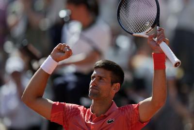 Novak Djokovic queda como el tenista con más cuartos de final en el Abierto de Francia