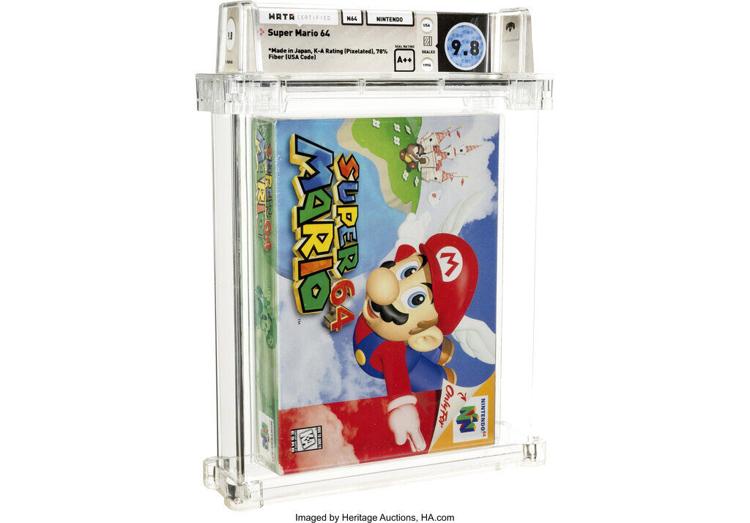 Subastan videojuego Super Mario 64 de 1996 en 1.56 millones 60eb9bdfe5f26.image