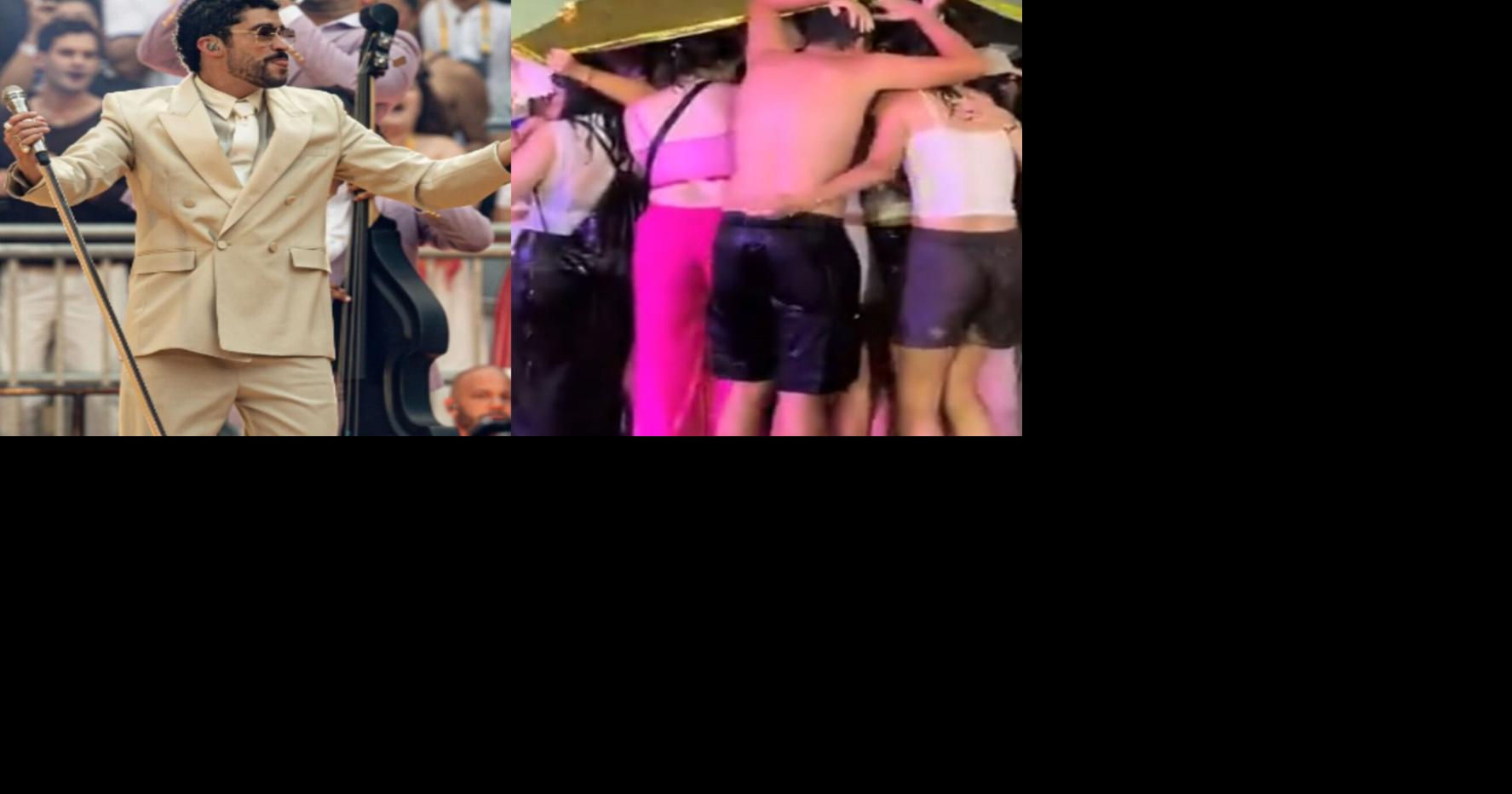 Tormenta obliga a suspender concierto de Bad Bunny ante 80,000 personas en Milán