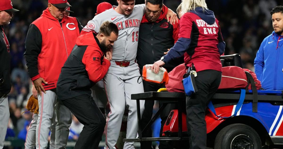 VIDEO: Emilio Pagán sale lesionado y enciende las alarmas en Cincinnati