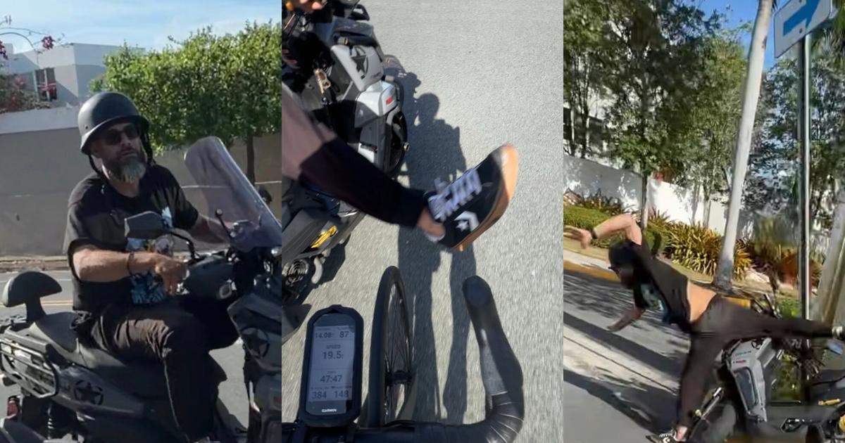 Radican cargos contra motociclista que habría intentado agredir a ciclista en Vega Baja