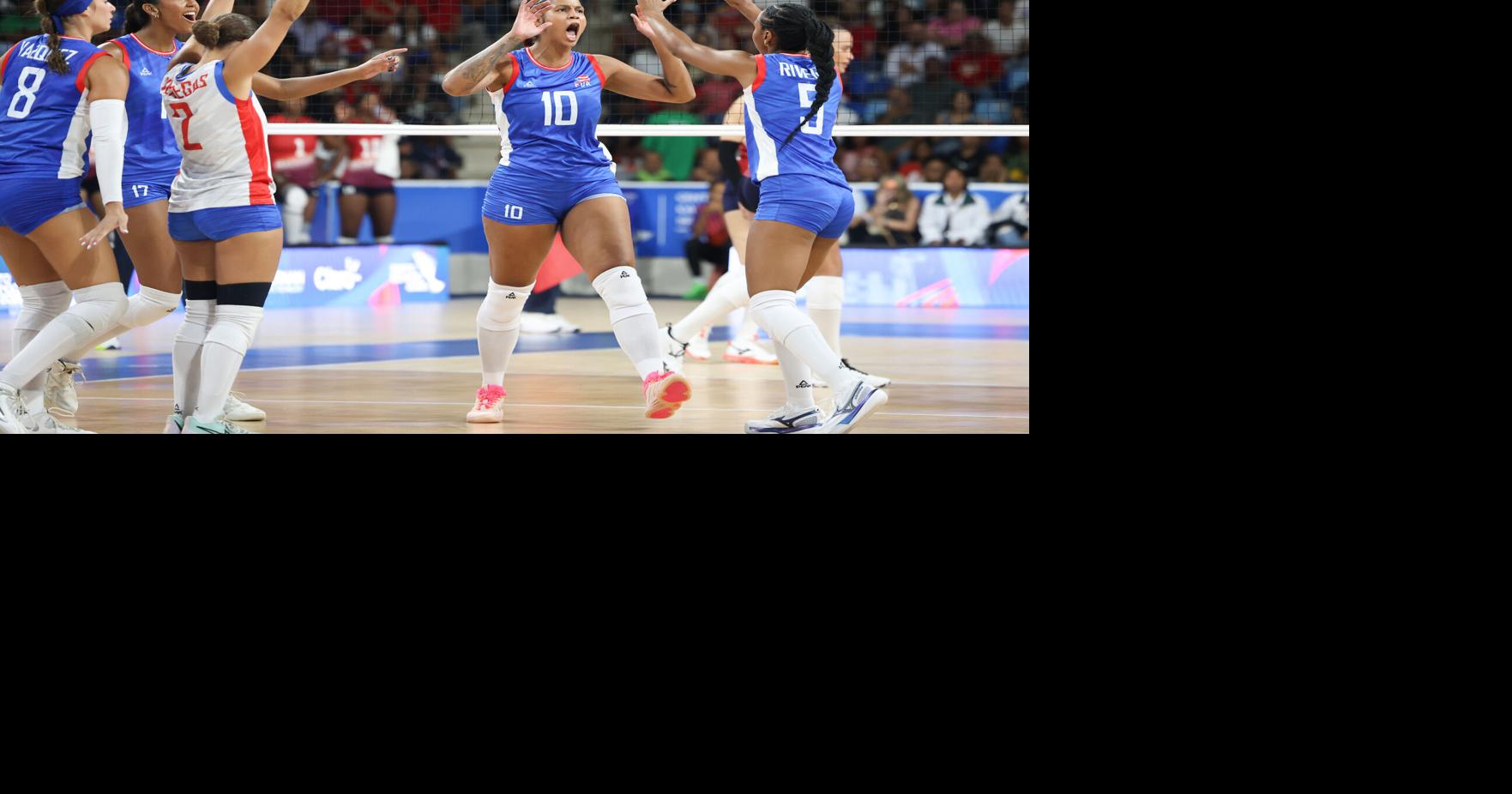 Puerto Rico derrota a México y avanza a semifinales del voleibol femenino en Juegos CAC