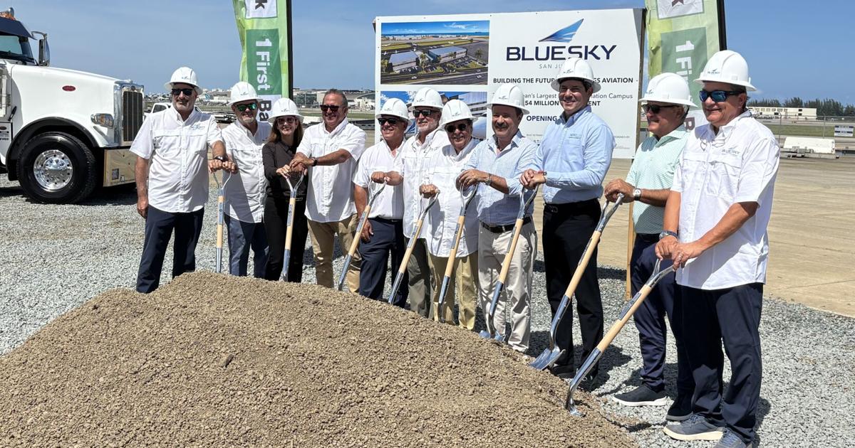 BlueSky San Juan inicia construcción de terminal de aviación privada con inversión de $54M