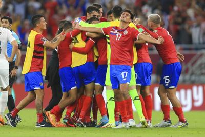 Costa Rica poncha su boleto al Mundial de Fútbol