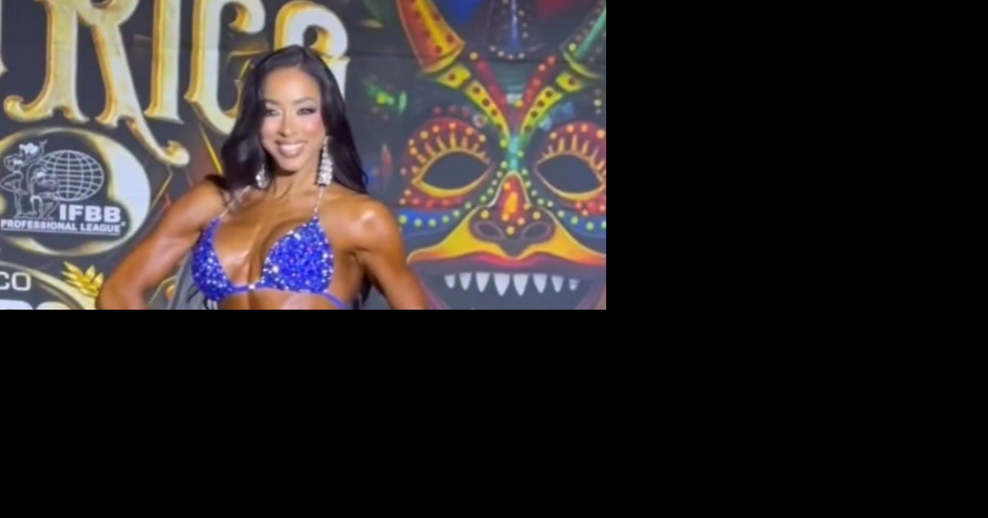 VIDEO: Así lució Shalimar Rivera en competencia de fisicoculturismo