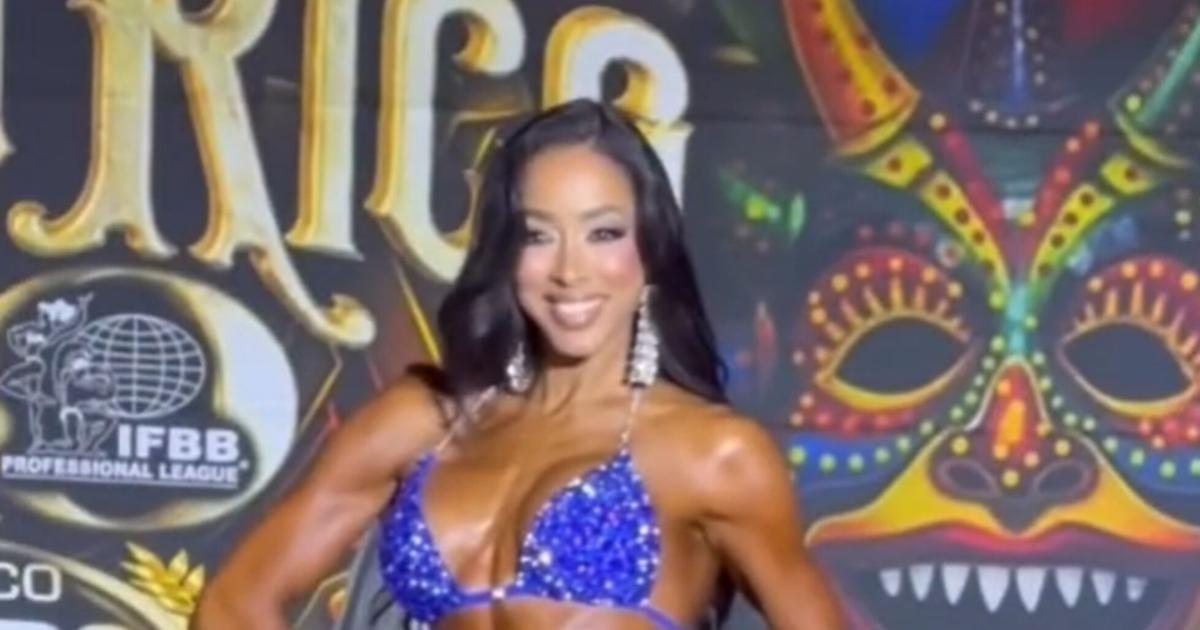 VIDEO: Así lució Shalimar Rivera en competencia de fisicoculturismo