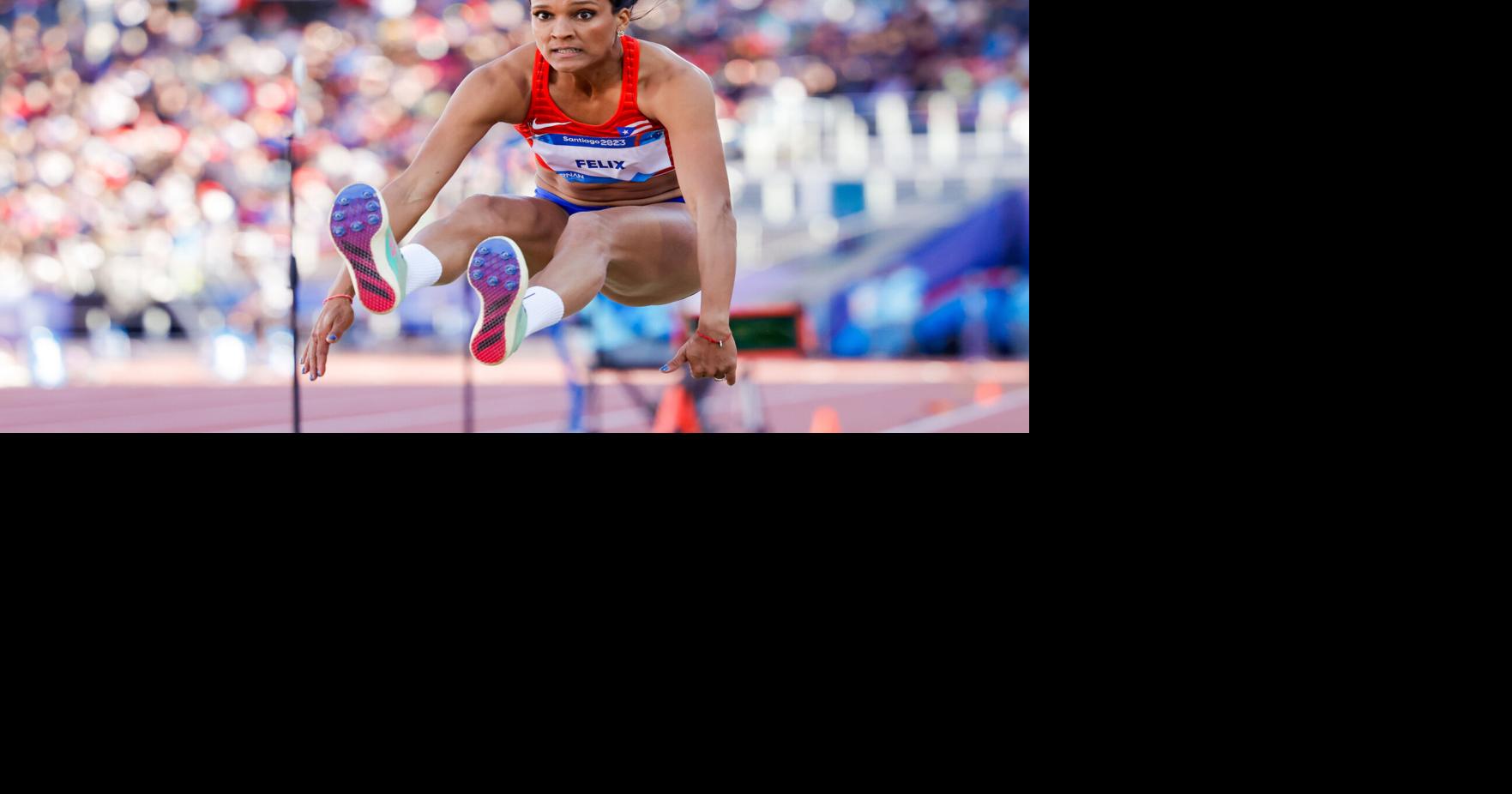 Alysbeth Félix gana oro en longitud; Jerome Vega y Paola Vázquez también medallas en Santo Domingo
