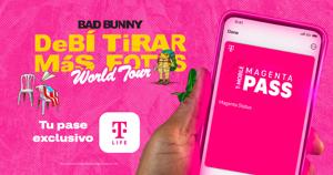 Imagen del artículo de El Vocero: T-Mobile ofrecerá acceso exclusivo y regalos en conciertos de Bad Bunny
