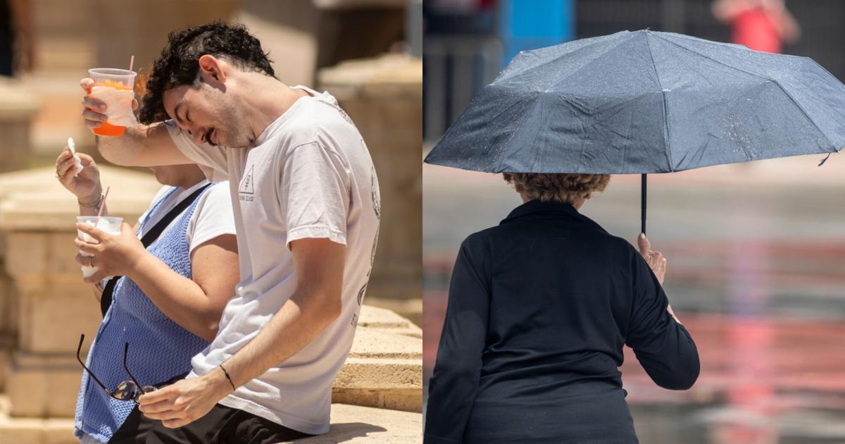 Del calor a los aguaceros: así estará el tiempo este domingo en Puerto Rico