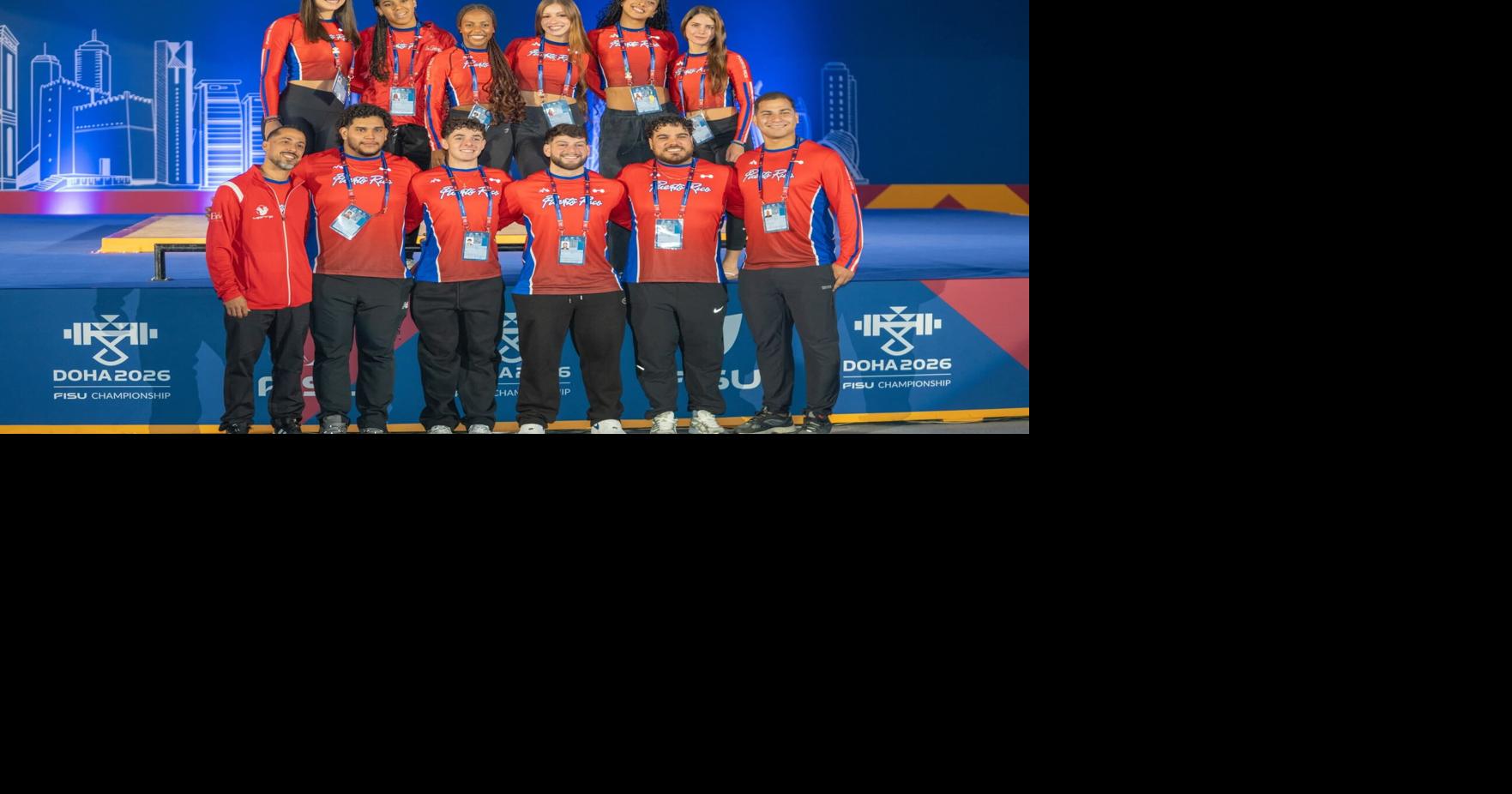Pesistas boricuas ganan tres bronces en Mundial FISU de Catar y apuntan a Armenia 2028