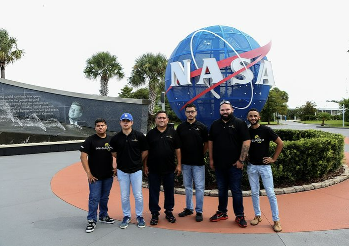 The launch of the first Puerto Rican satellite into space  current events