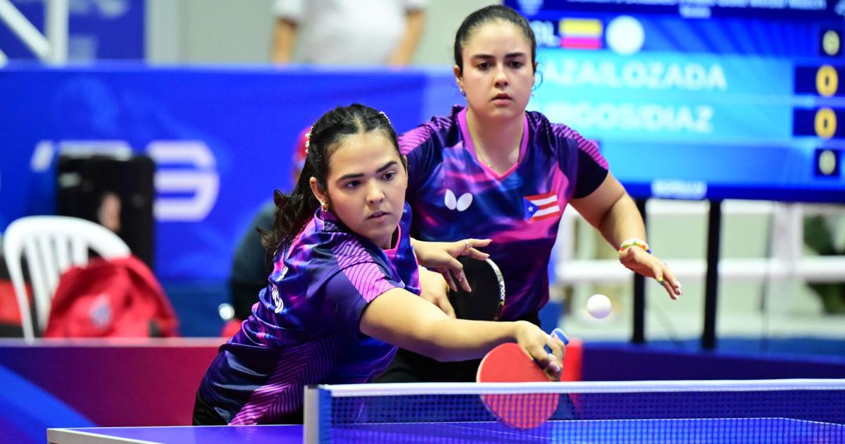 Moreno y Naranjo ganan plata en dobles masculinos de tenis de mesa en Santo Domingo 2026