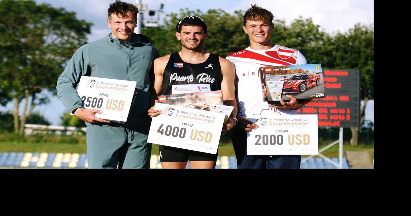 Yariel Soto impone marca personal de 8,124 puntos y gana título en Polonia
