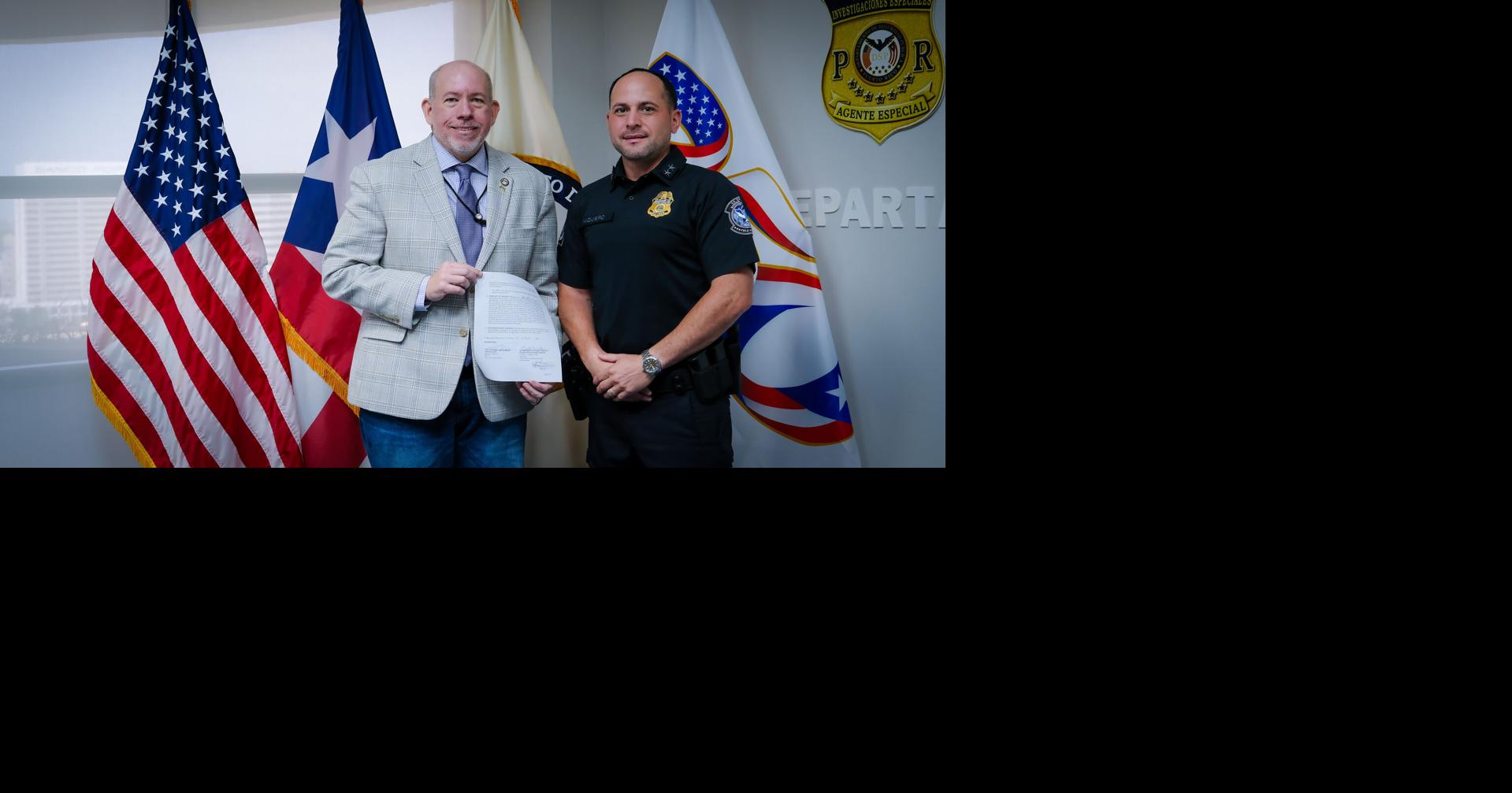 DSP y Protección Fronteriza formalizan acuerdo para fortalecer inteligencia en Puerto Rico
