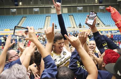 FOTOS: Así celebraron las Cangrejeras de Santurce, nuevas campeonas de la LVSF