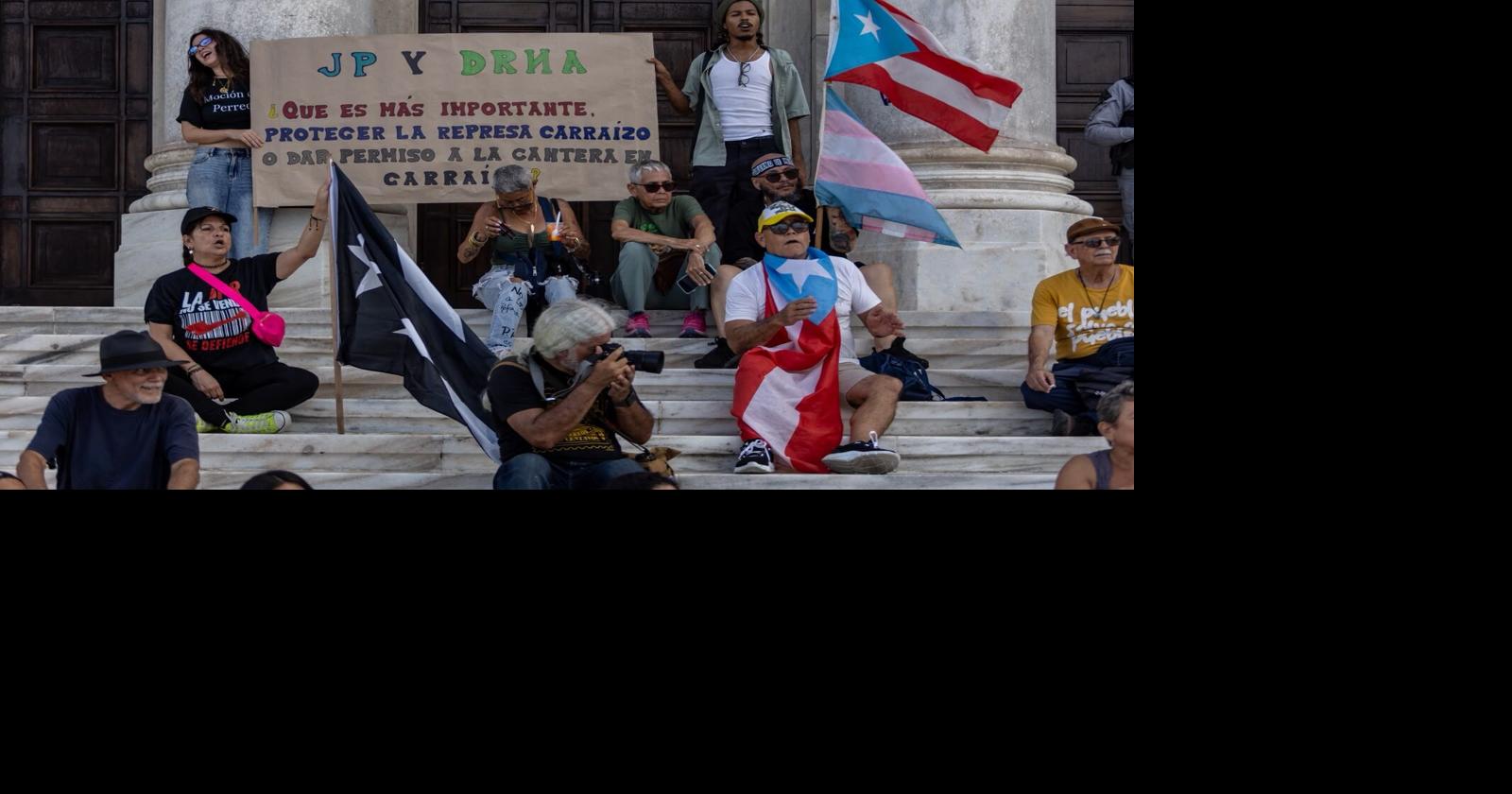 Protestan en el Capitolio contra reforma de permisos y proyecto Esencia en Cabo Rojo