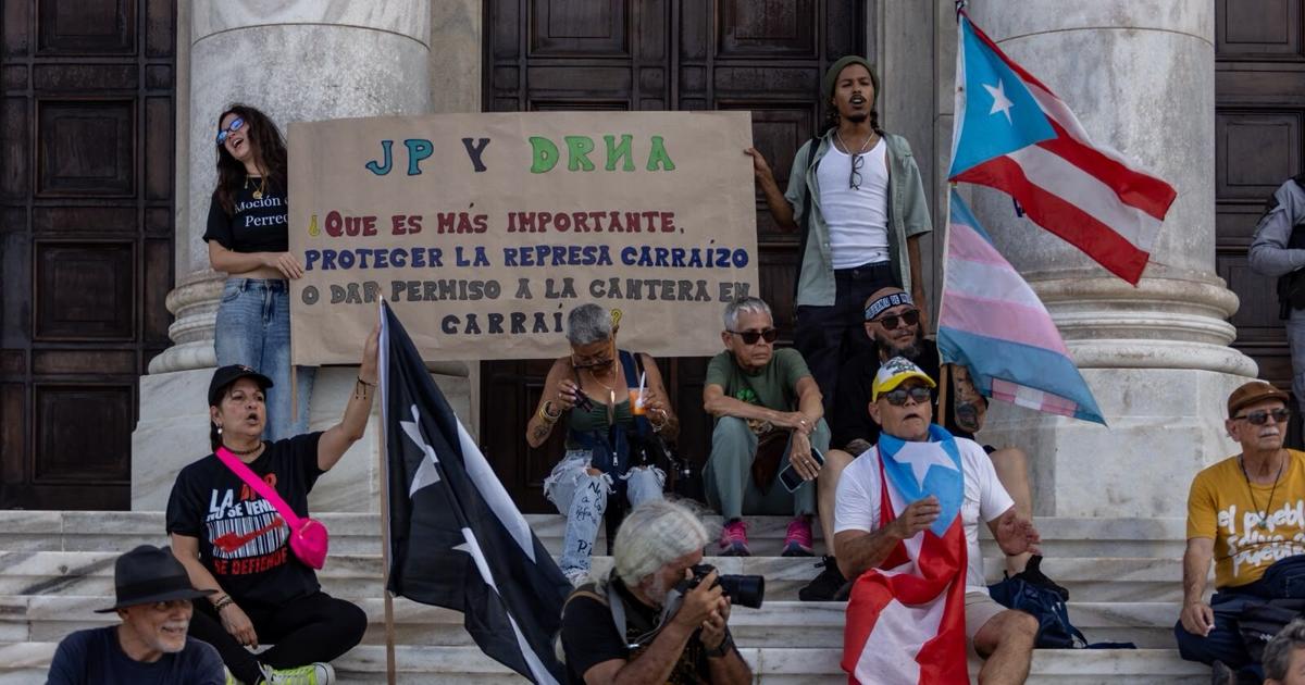 Protestan en el Capitolio contra reforma de permisos y proyecto Esencia en Cabo Rojo