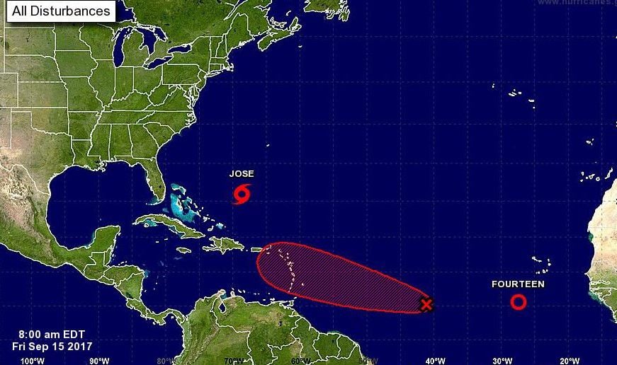 Islas caribeñas se preparan para enfrentar al huracán María Islas caribeñas se preparan para enfrentar al huracán María