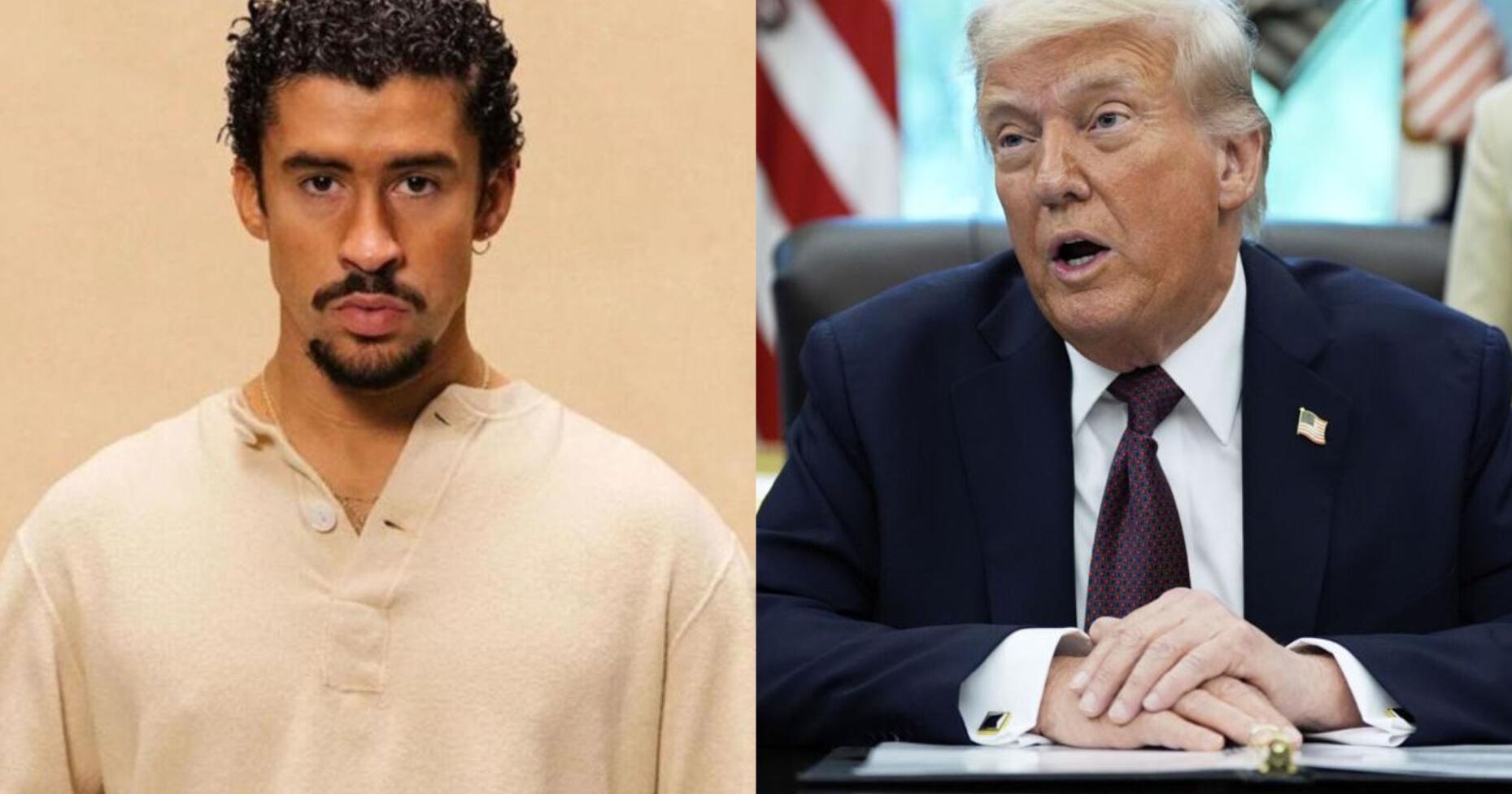 Donald Trump no asistirá al Super Bowl : ¿ Será por Bad Bunny ? 